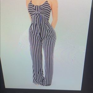 Great condition wide leg jumpsuit